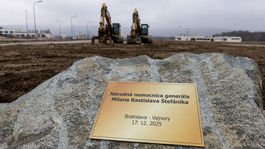 základný kameň, nemocnica generála Milana Rastislava Štefá