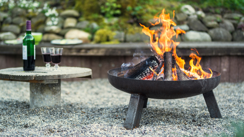 ohniskový kôš, ohnisko, prenosné ohnisko,