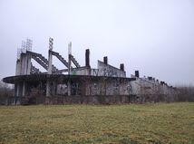 športová hala, stavenisko, Zvolen