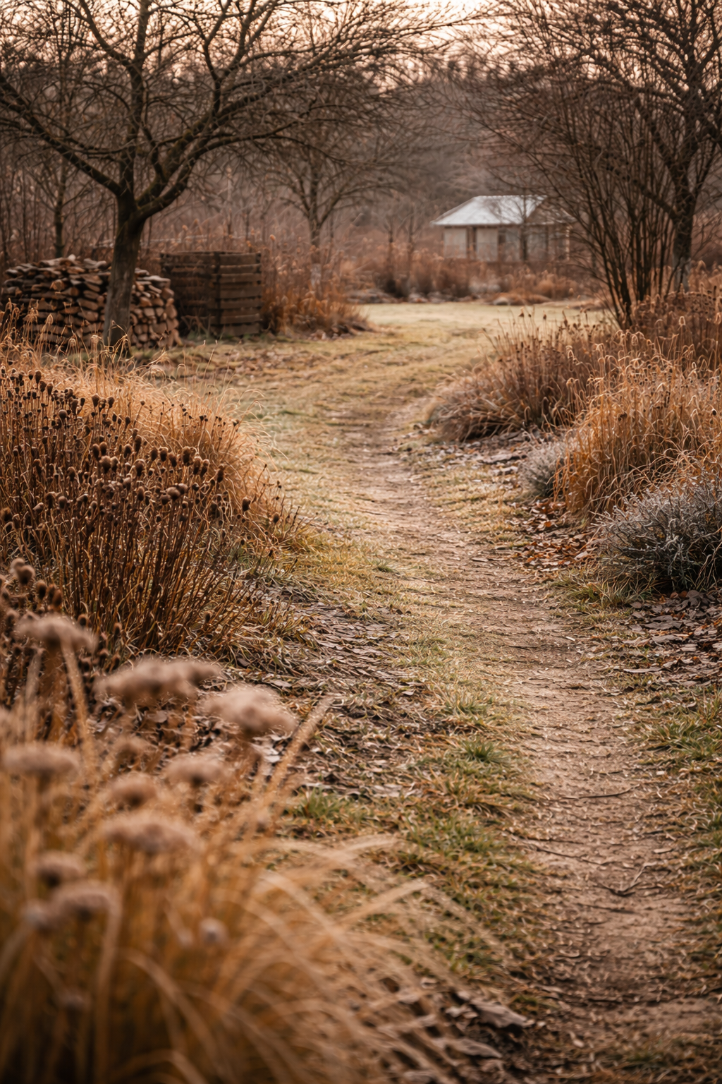Aj krátka prechádzka záhradou počas sviatkov...