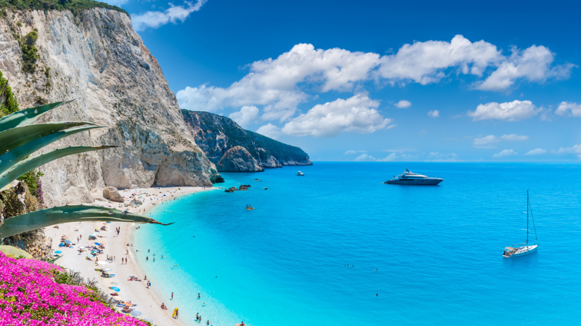 Porto Katsiki, jedna z najkrajších pláží na...