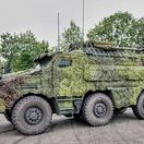 Kolesové obrnené vozidlo 6x6 TITUS Armády Českej republiky