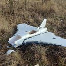 Ruský dron na Ukrajine