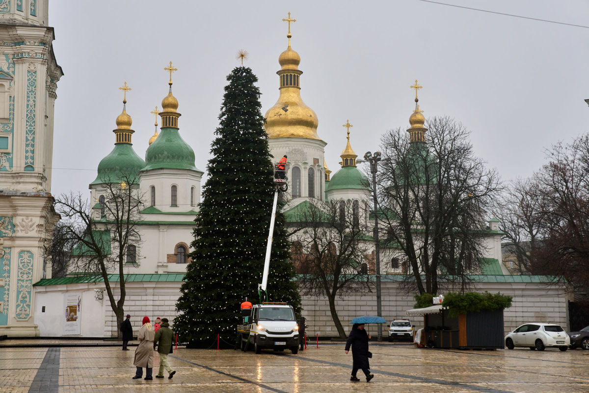 Ukrajina, Vianoce, Kyjev