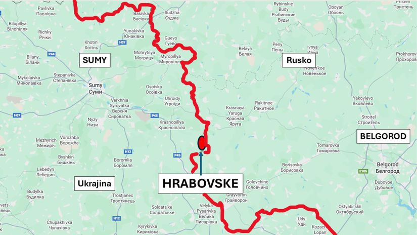 Hrabovske, Ukrajina