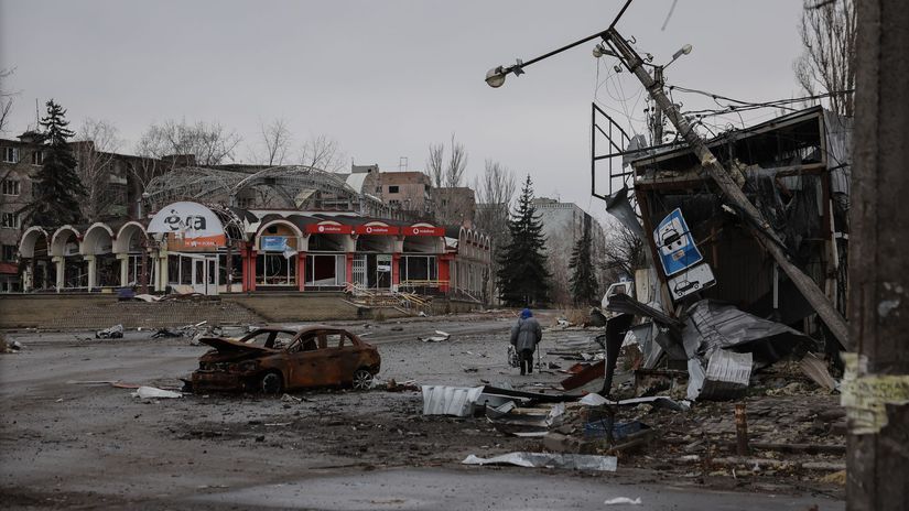 Kosťantynivka, vojna na Ukrajine, ruské útoky