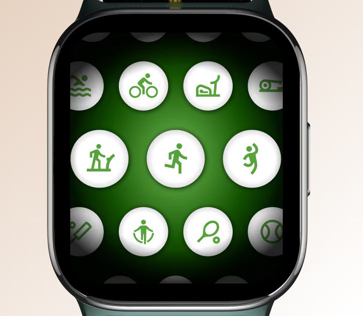 Hodinky majú vyše 100 rôznych športových režimov.