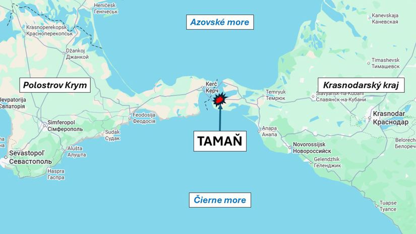 Tamaň, Rusko