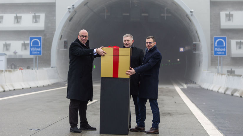 tunel Višňové, D1, Fico, Ráž, otvorenie, Macháček