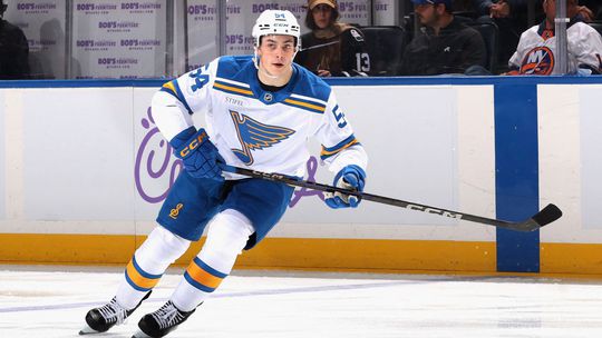 Dvorský patril k lídrom ofenzívy Blues, aj on stroskotal na ruskej stene v bránke