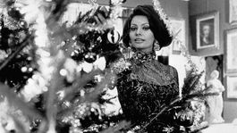 Oblečená v luxusných šatách od Christiana...