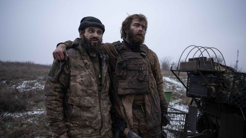 Dmytro a Denys, títo dvaja vojaci bránili...