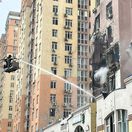 1403. deň: Rusi tvrdo udreli na Kyjev: Jeden mŕtvy a 32 zranených. Bez elektriny bol milión domácností. Okupanti vraj dobyli Myrnohrad