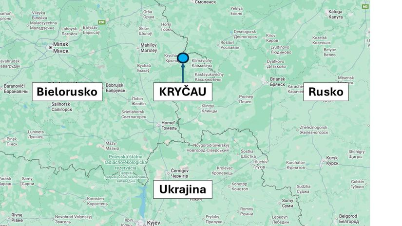 Kryčau, Bielorusko