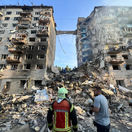 Kyjev po ruskom útoku v júni 2025