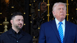 Prezident Donald Trump víta ukrajinského...