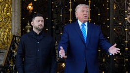 Prezident Donald Trump víta ukrajinského...