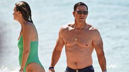 Herec Mark Wahlberg (54) a jeho manželka Rhea...