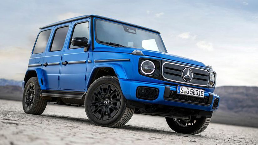Mercedes-Benz G580 EQ sa nemá čím chváliť....