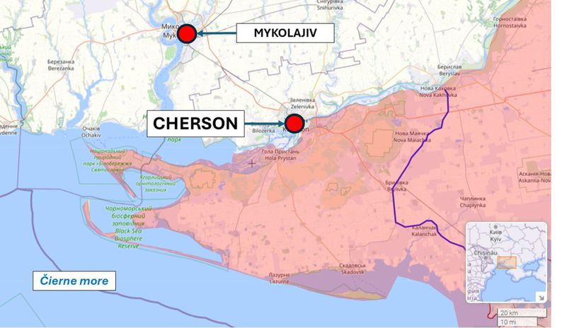 Cherson, Ukrajina