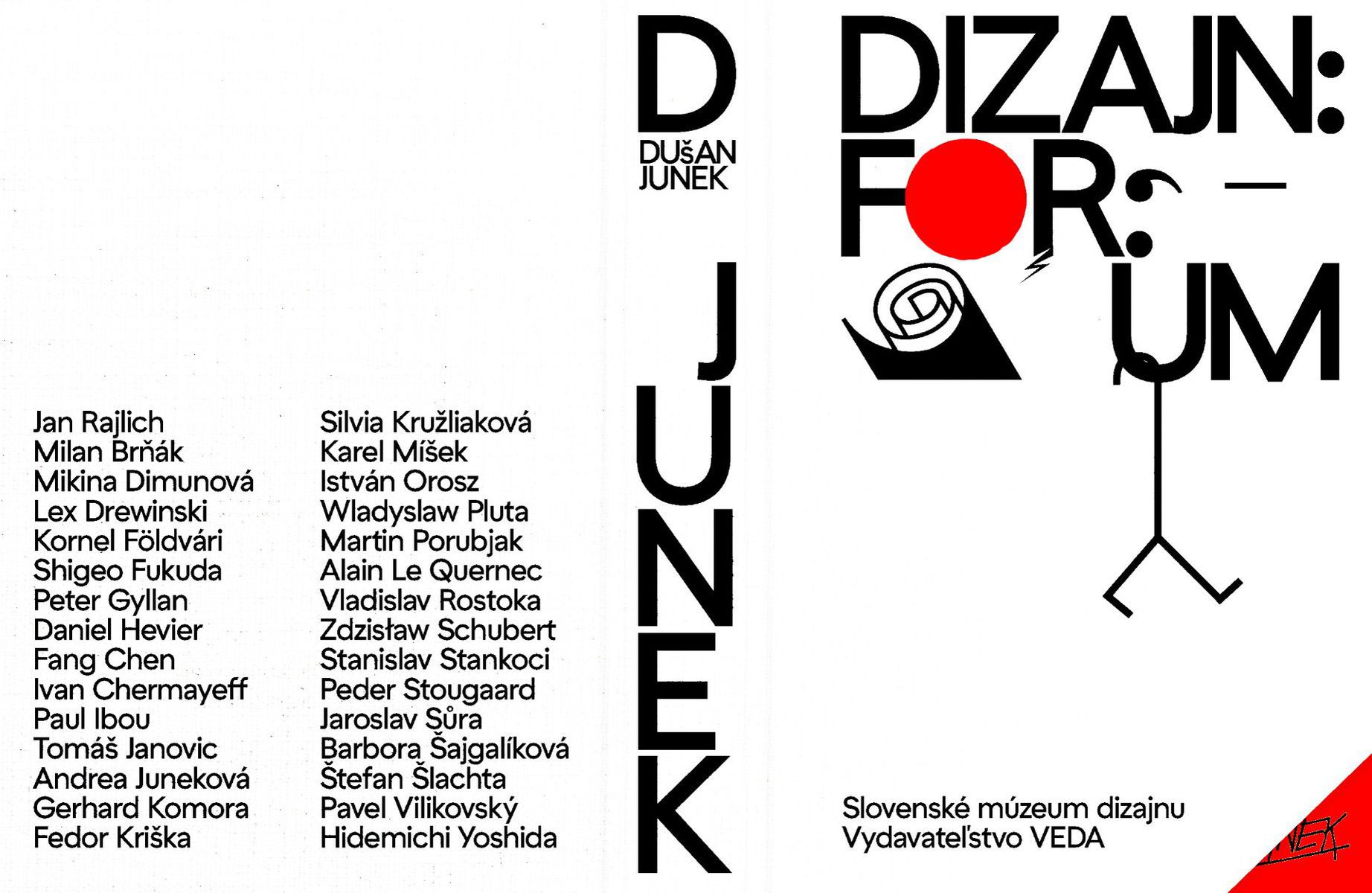 Obálka monografie Dušana Juneka