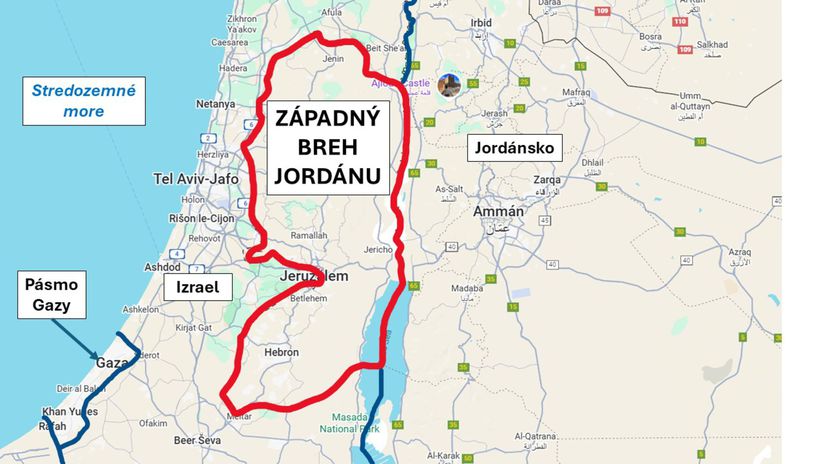 Západný breh Jordánu