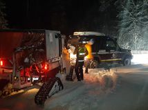 Zásah Horskej služby na Diablovom stole