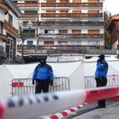 Crans Montane, Švajčiarsko, požiar, polícia, Le Constellation