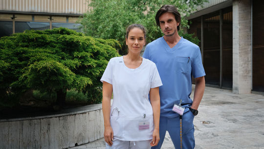 Pediatrička Petra (Kristína Svarinská) a...