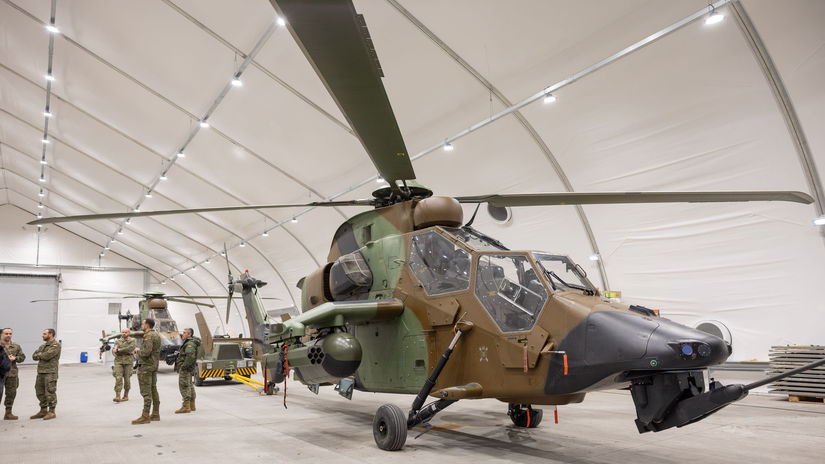 Španielska armáda má v Kuchyni dva vrtuľníky...