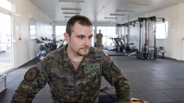 Poručík Javier Alarcón.