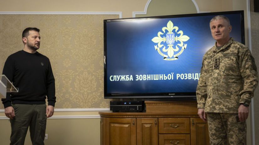 Volodymyr Zelenskyj a Oleh Ivaščenko