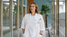 Herečka Antónia Lišková v seriáli Dotyk života. 