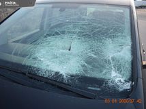 Dopravná nehoda - sneh a ľad 2026