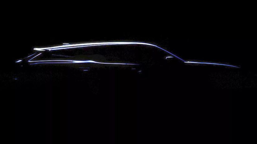 Snímka profilu  ukazuje elegantnú siluetu s...