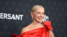 Herečka Katherine LaNasa na vyhlásení cien...