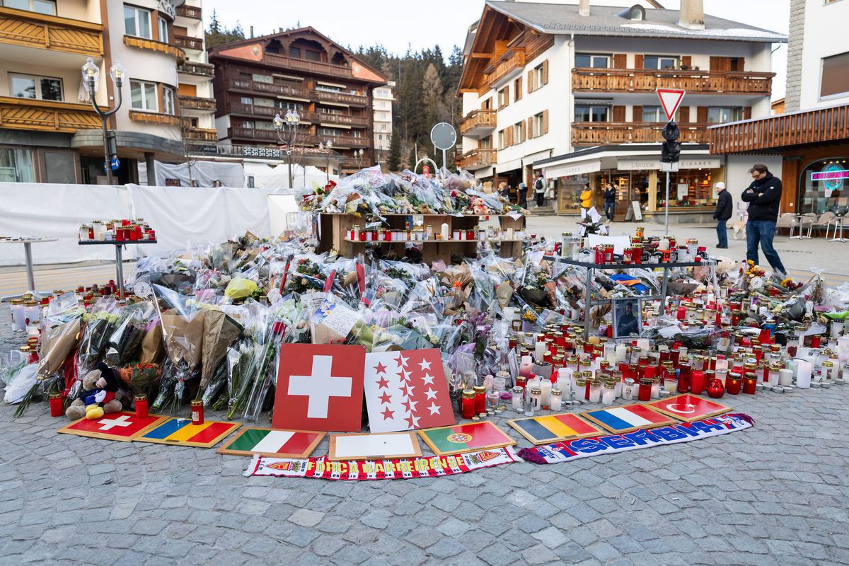 Crans Montana, Švajčiarsko, pohreb