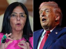 Delcy Rodríguezová, Donald Trump