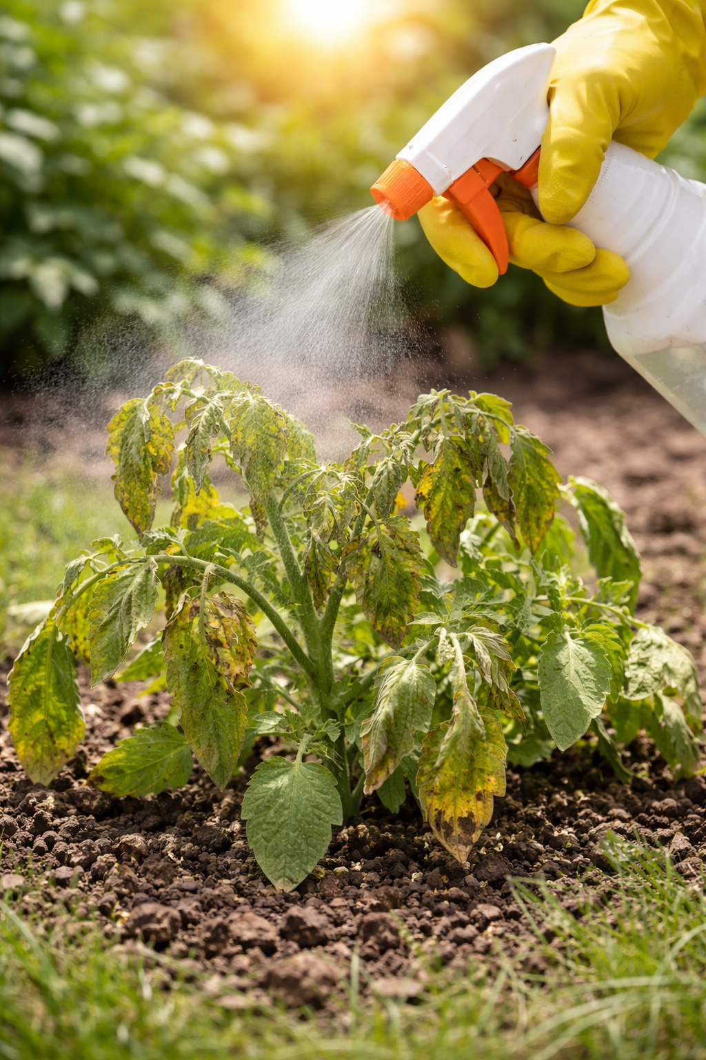 ochrana, postrek, choroby a škodce, rajčina, postrekovač, NEPOUŽÍVAŤ