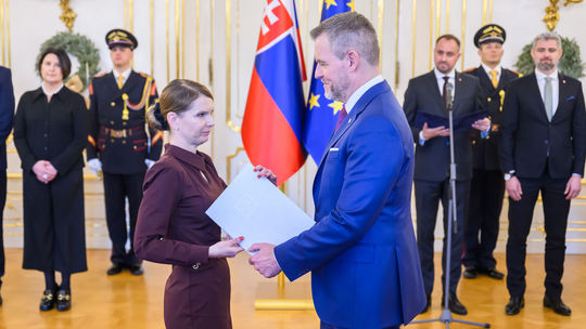 Pellegrini vymenoval Mecelovú za podpredsedníčku Najvyššieho súdu. Nezávislé súdnictvo je kľúčové pre rozvoj štátu, zdôraznil prezident