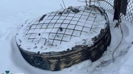 SBU ukázala trosky rakety Orešnik