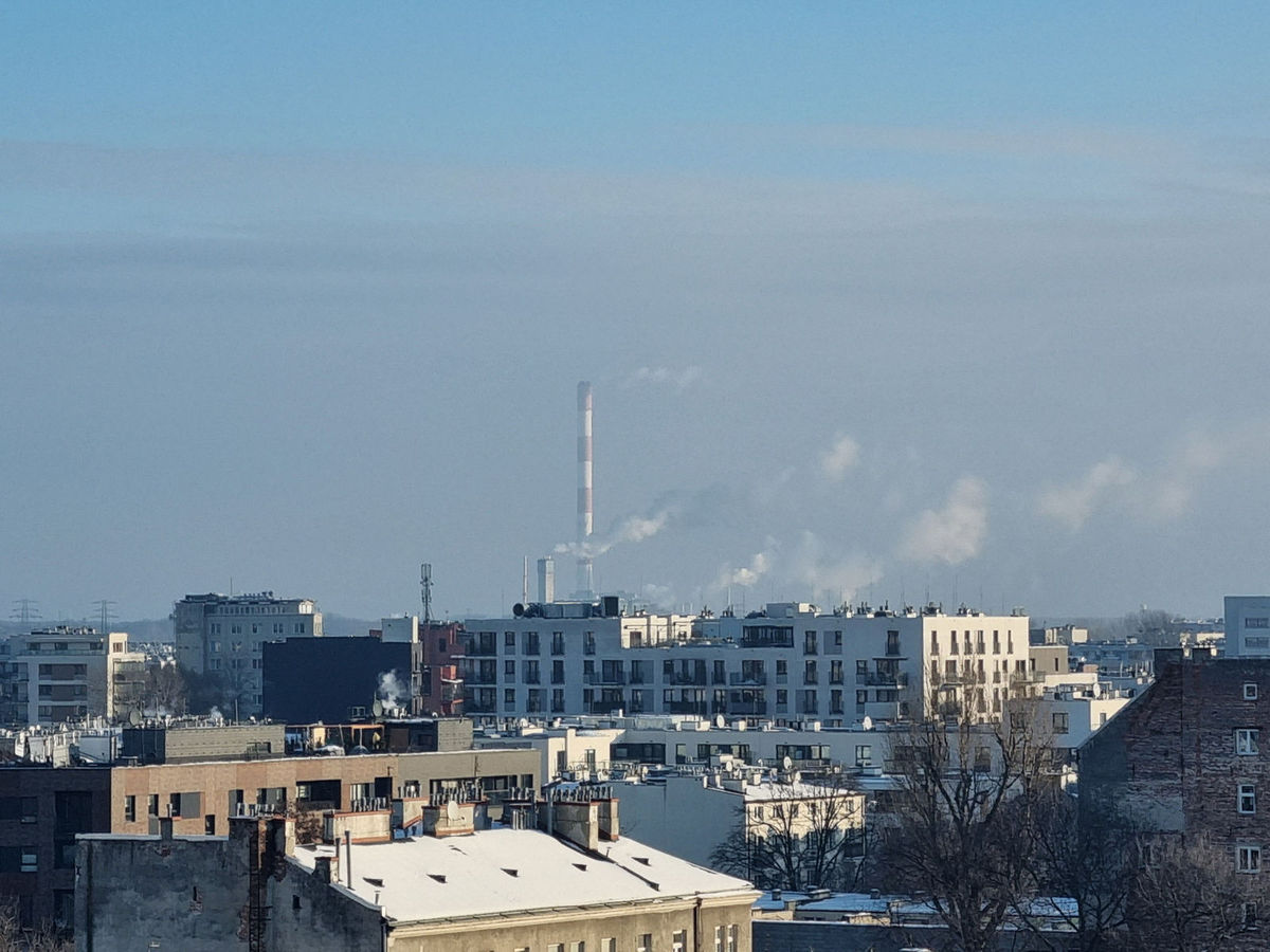 Poľsko Varšava kvalita vzduchu smog mrazy