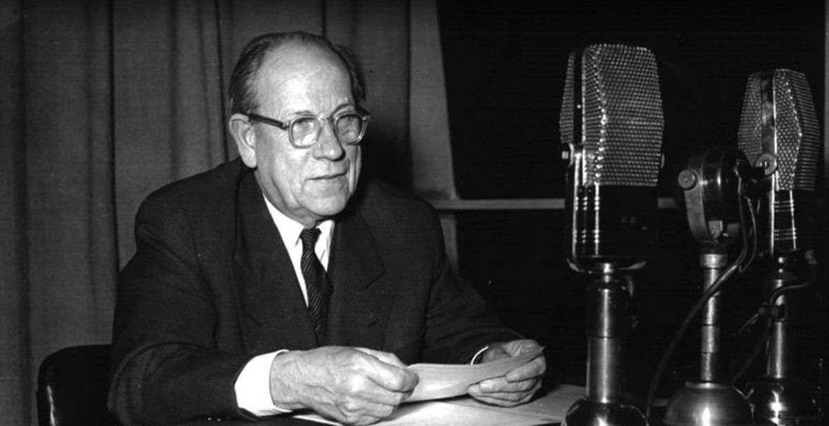 Prezident Antonín Zápotocký pri novoročnom...