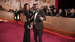 Herec Adam Sandler a jeho manželka Jackie Sandler.