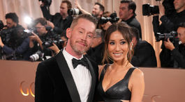 Herec Macaulay Culkin prišiel aj s manželkou Brendou Song.