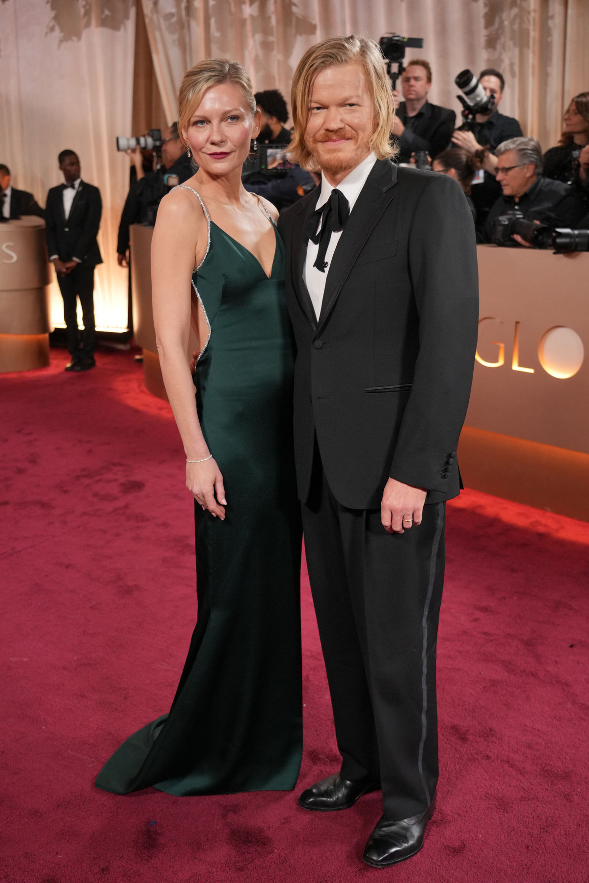 Herečka Kirsten Dunst a herec Jesse Plemons.