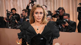 Speváčka Miley Cyrus.