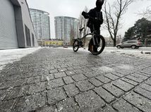 Bratislava, poľadovica, zima, sneh