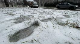 Bratislava, poľadovica, zima, sneh