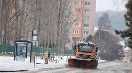 Bratislava, sneh, poľadovica, pluh